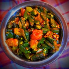 Chatpati bhindi masala A picture of Chatpati bhindi masala.