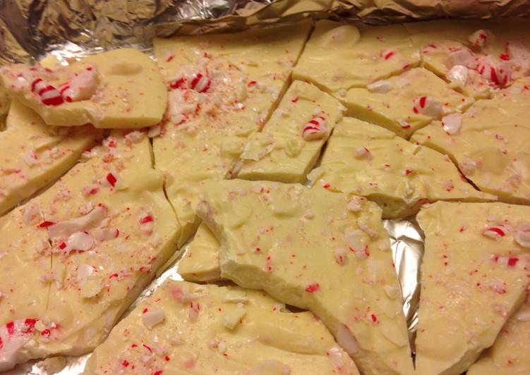 Recipe of Super Quick Peppermint Bark