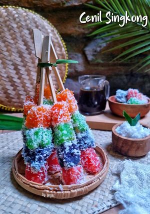 Foto resep Cenil Singkong Nanas