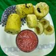 स्टफ आलू और गोभी चावल ढोकला (Stuff aloo aur gobhi chawal dhokla recipe in Hindi)
