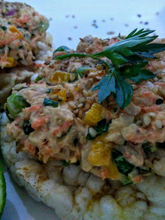 Una foto de Vegetales con salsa mostaneza tipo rancho!