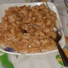 A picture of Tomato pasta.