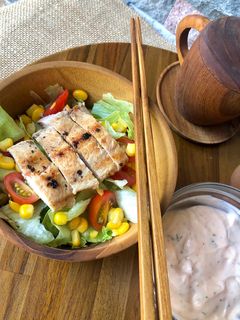 Foto resep CAESAR SALAD W/ GRILLED BREAST CHICKEN🥗