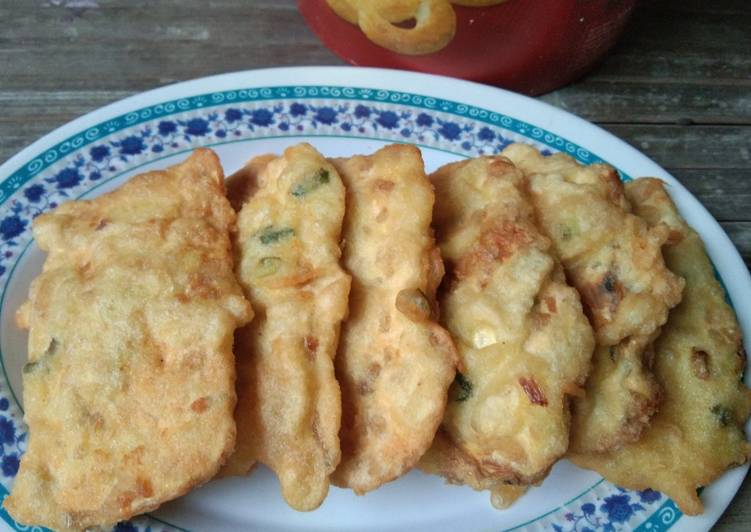 Tempe dele goreng tepung jadul