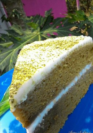 รูปของ Matcha Green Tea Chiffon Cake เค้กชิฟฟอนชาเขียว