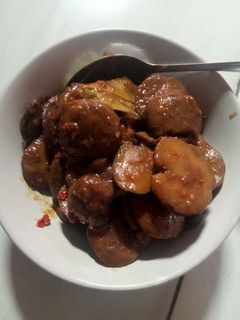 Foto resep Jengkol kecap pedas manis