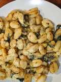 معكرونة نوكي البطاطا الحلوة الايطالية (sweet potato Gnocchi) بنكهة الميرمية