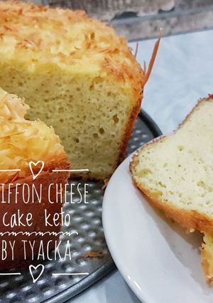 Foto resep 43#👌Chiffon cheese cake #ketopad