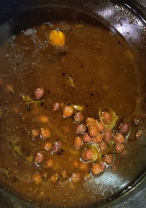 A picture of Kala chana recipe.