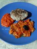 Kefta chakchouka et sauce tomate 🍴