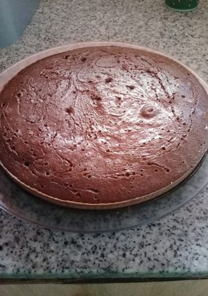 Una foto de Budín de cacao y miel