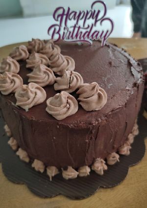 Foto resep Sponge cake birthday keto