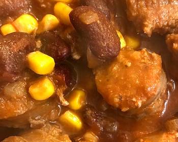 Unique Recipe Beef sausages in tomato sauce Delicious Nutritious