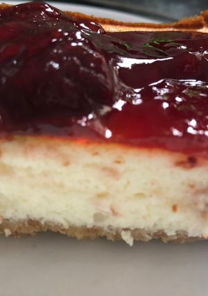 O poză a rețetei Cheesecake cu mascarpone și ricotta.