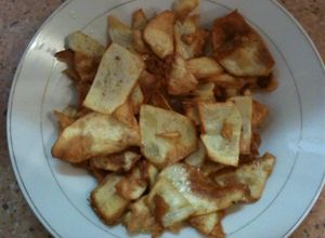 Una foto de Chicharritas de boniato