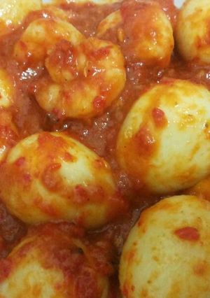 Foto resep telur puyuh balado
