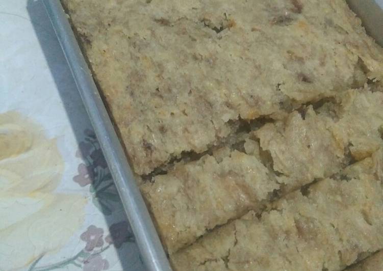 Eggless Banana Cake