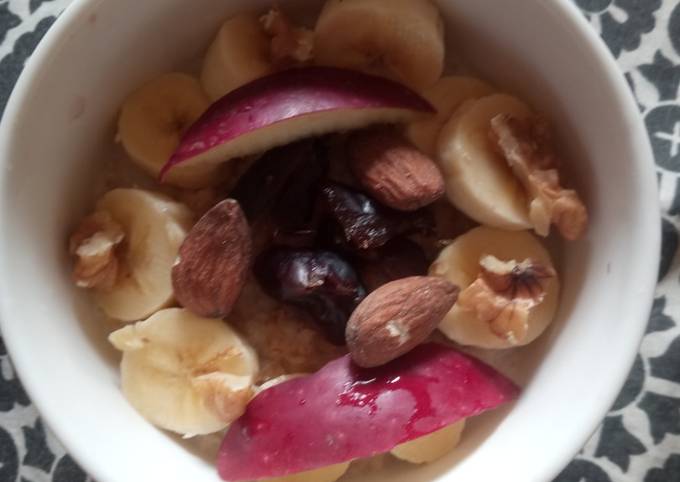 How to Prepare Favorite Healthy Oats bowl