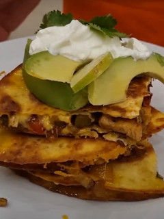 Csirkés quesadilla recept fotója