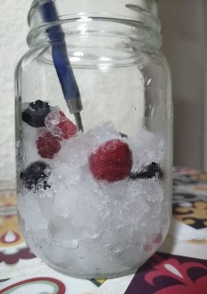 Una foto de Raspado de agua de coco 🥥🍚
