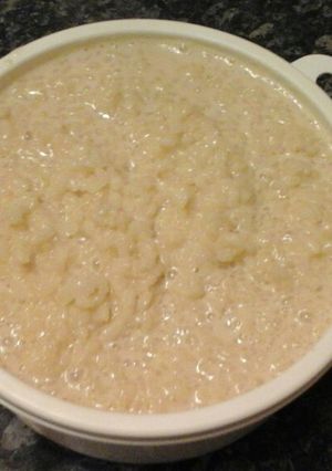Une photo de Riz au lait