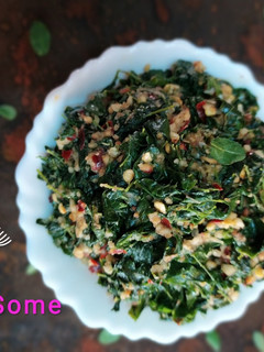 முருங்கைக் கீரை வேர்க்கடலை பொரியல் (Murunkai keerai verkadalai poriyal recipe in tamil) செய்முறை முக்கிய புகைப்படம்