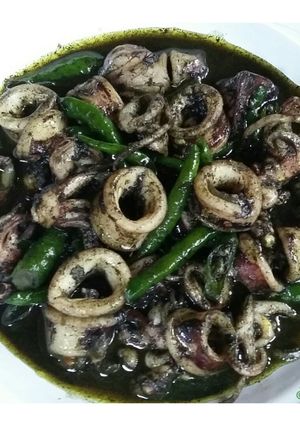 Foto resep Cumi Cabe Hijau