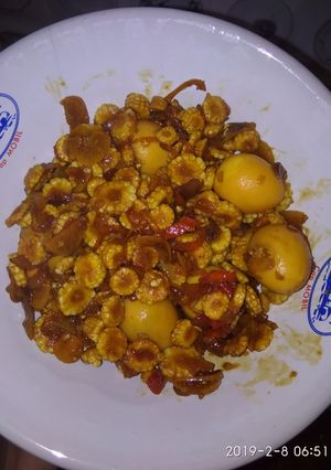 Foto resep Oseng putren / baby corn dengan telur puyuh