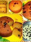Samolina chocochip wheat flour cake