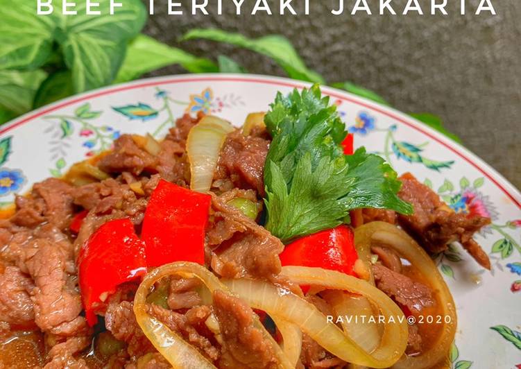 Panduan Menyiapkan Beef Teriyaki Jakarta #dirumahAja Top Enaknya