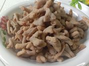 Gambar keripik usus crispy daun jeruk