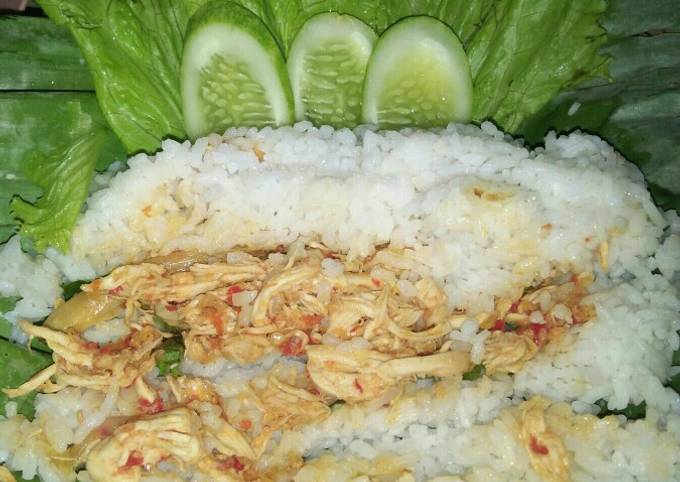 Resep nasi bakar ayam sisit bali Anti Gagal