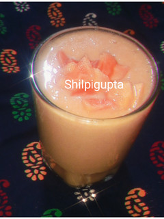 पपाया स्मूदी (papaya smoothie recipe in Hindi) रेसिपी मुख्य फोटो