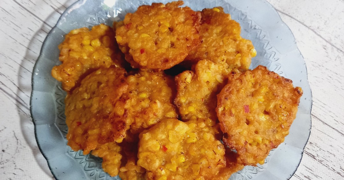 Resep Bakwan Jagung Manis Mudah dan Praktis Dihidangkan