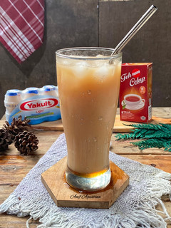 Foto resep Ice Tea Honey Yakult