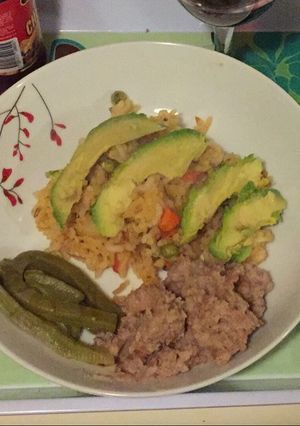 Una foto de Arroz Rojo