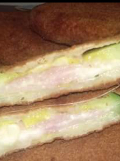 Una foto de Milanesas de zapallitos rellenas