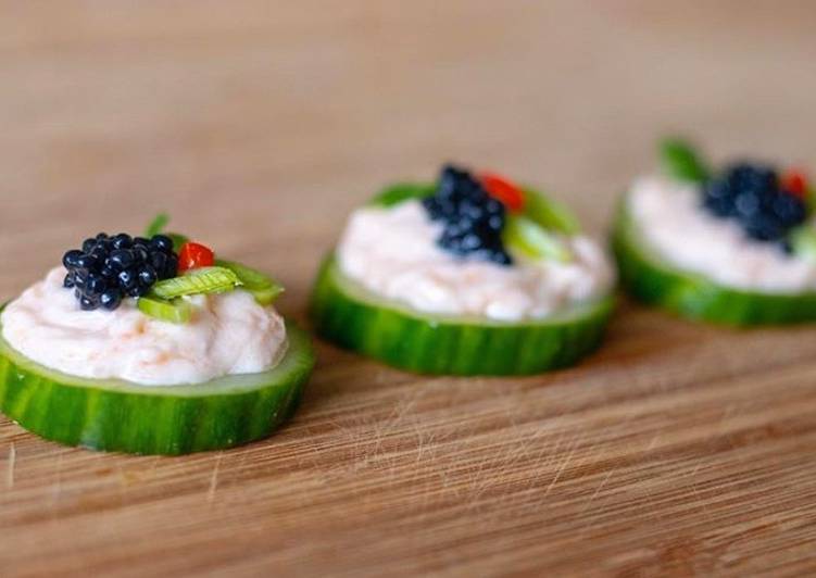 Recipe of Favorite Smoked salmon mousse bites