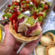 Salpicón de pulpo en 5 minutos (en tartaletas)