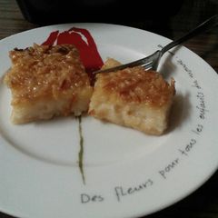 Cassava Cake A picture of Cassava Cake.