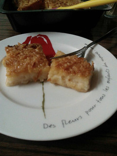 A picture of Cassava Cake.