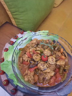 عکسی از دستور خورشت قارچ