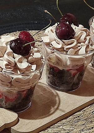 صورة لوصفة تحلية بكريمة لذيذة