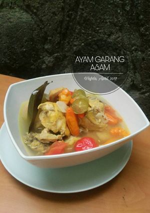 Foto resep Ayam garang asam