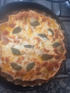 Una foto de Gallette Caprese