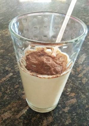 Una foto de Yogurt bebible de vainilla