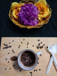 এগলেস কফি মগ ব্রাউনি (eggless coffe mug brownie recipe in bengali) রেসিপির প্রধান ছবি