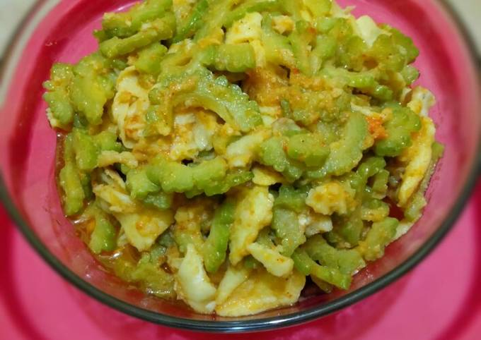 Cara Bikin Oseng Pare n telor Simpel