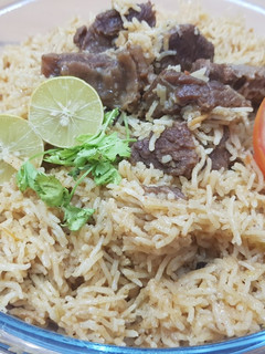 A picture of Mutton pulao.