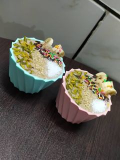 عکسی از دستور دسر وانیلی تاووک گووسو دسر ترکیه